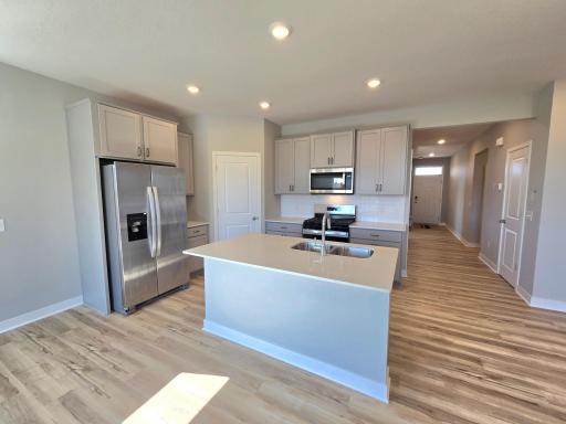 Harmony Kitchen. Photos are of actual home. Colors and options may vary. Ask Sales Agent for details.