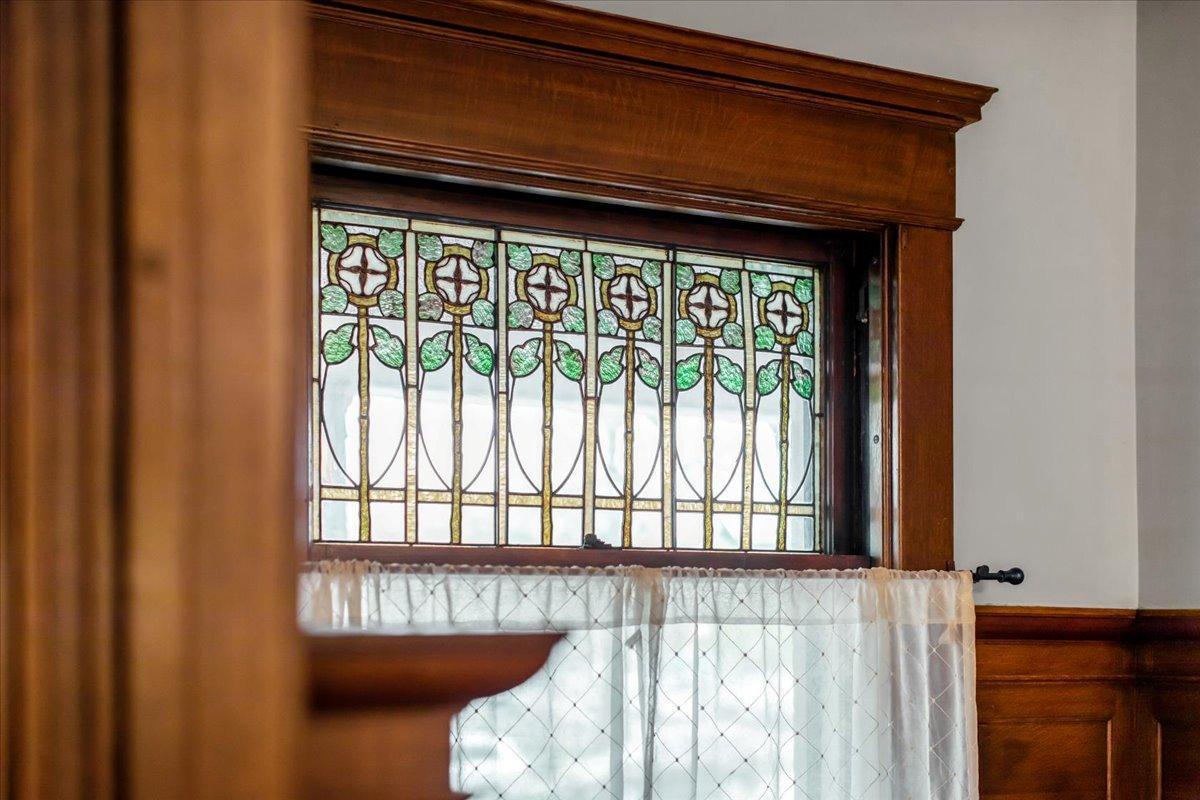 Stained glass window