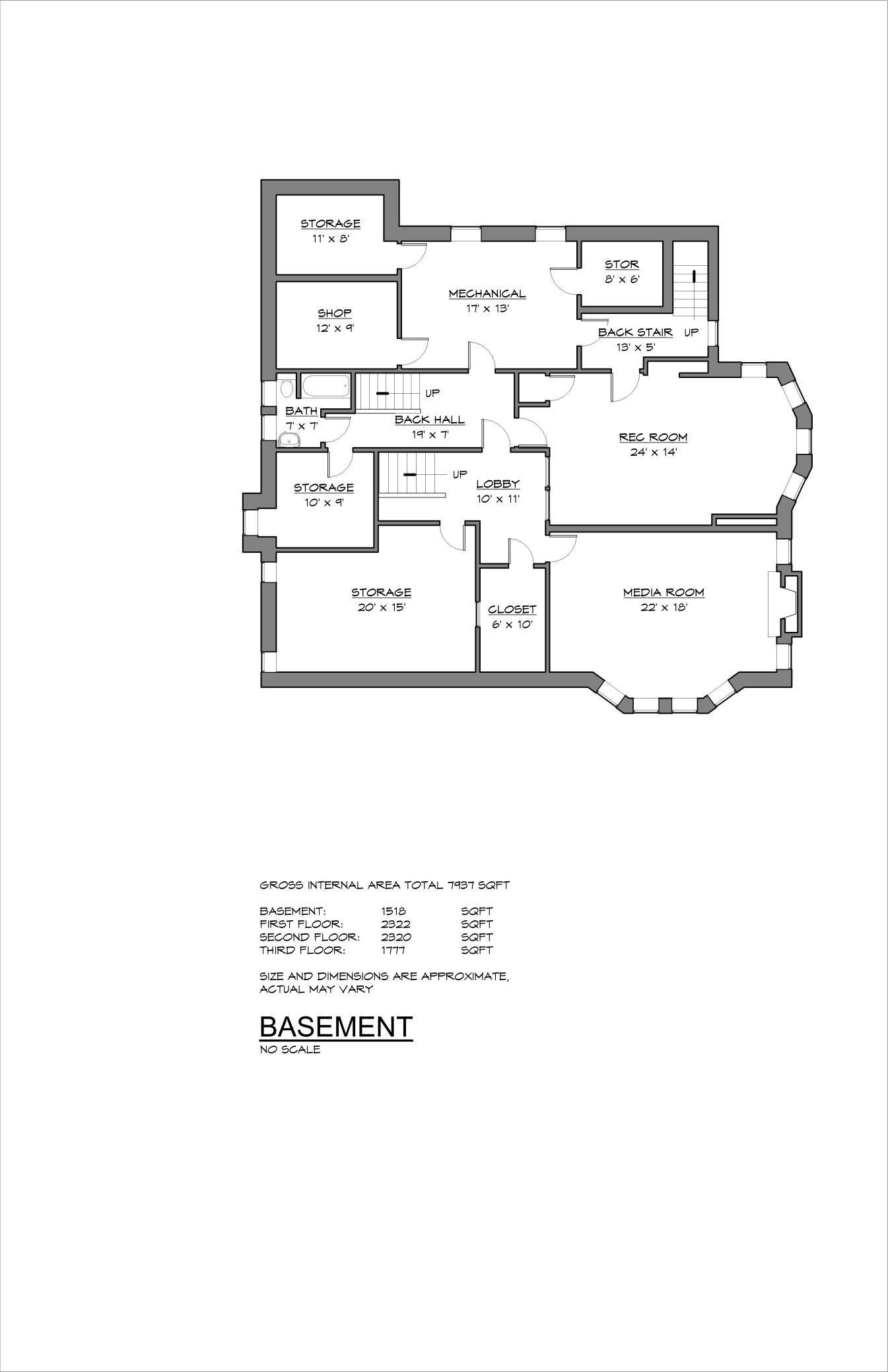Floor Plans-Basement