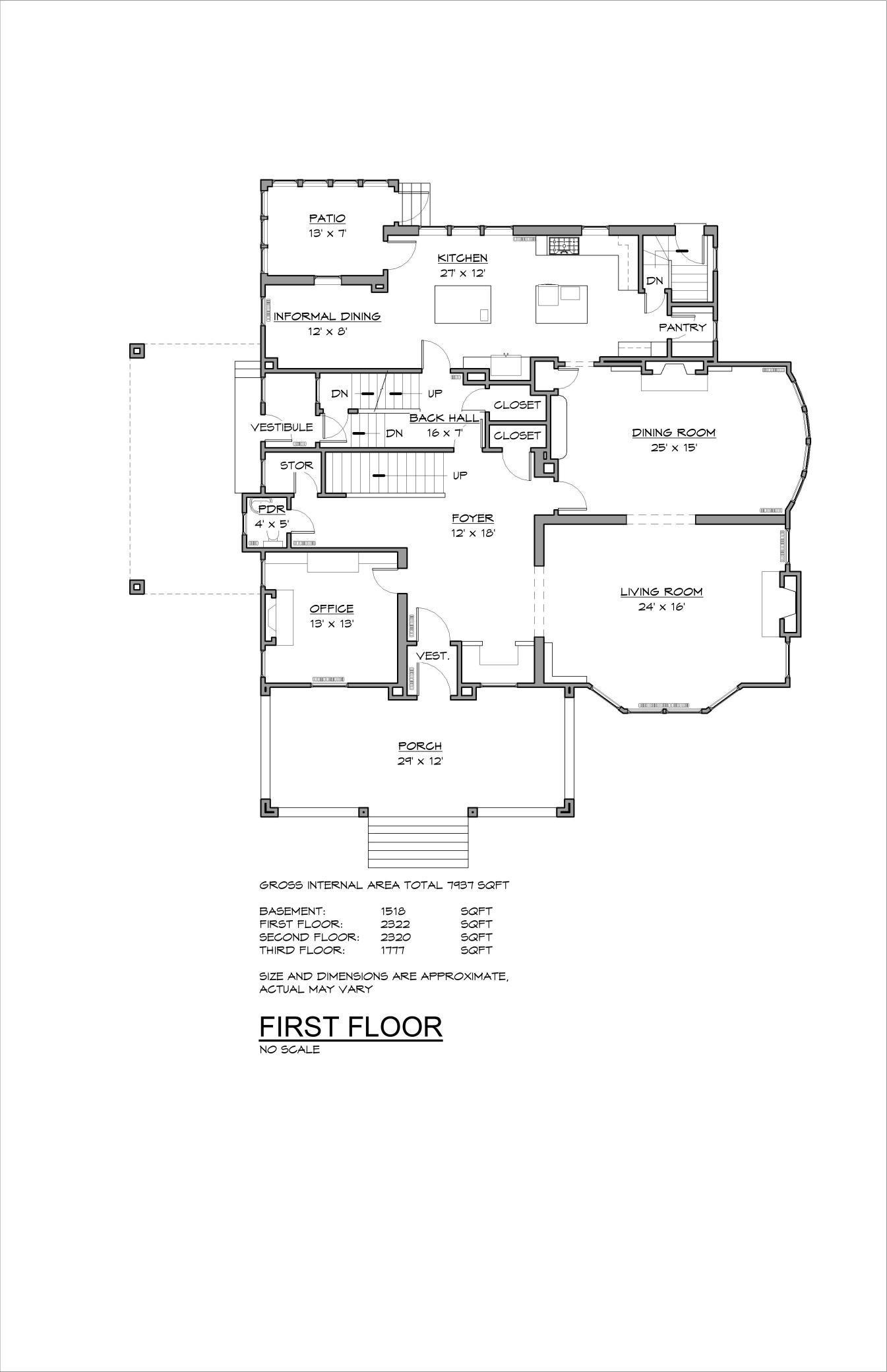 Floor Plans-First floor