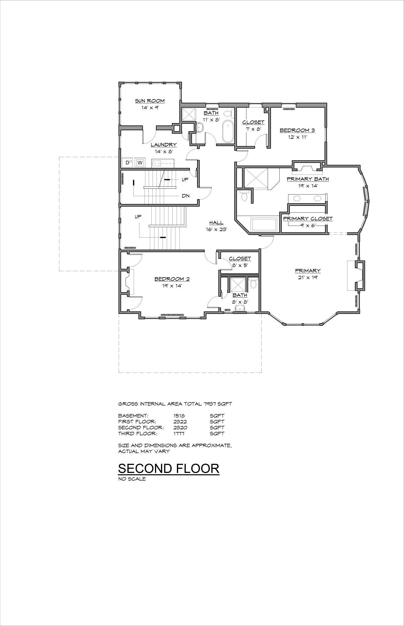Floor Plans-Second floor