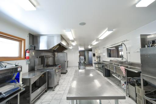 The building had functioned as a bakery since the current owners purchased it. Some of the personal property that you see here will be removed or is for sale if you have interest.