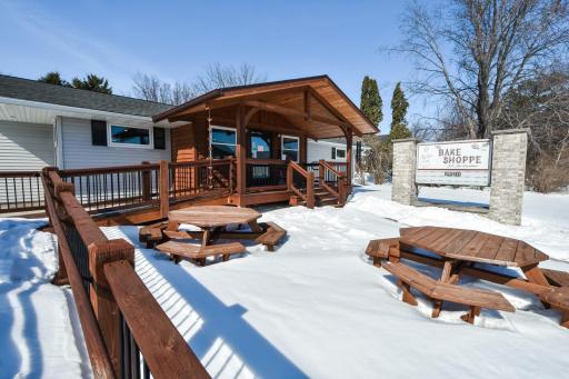 Current owners added a covered porch, steps, and a ramp to the exterior and completed a lot of work to the interior!