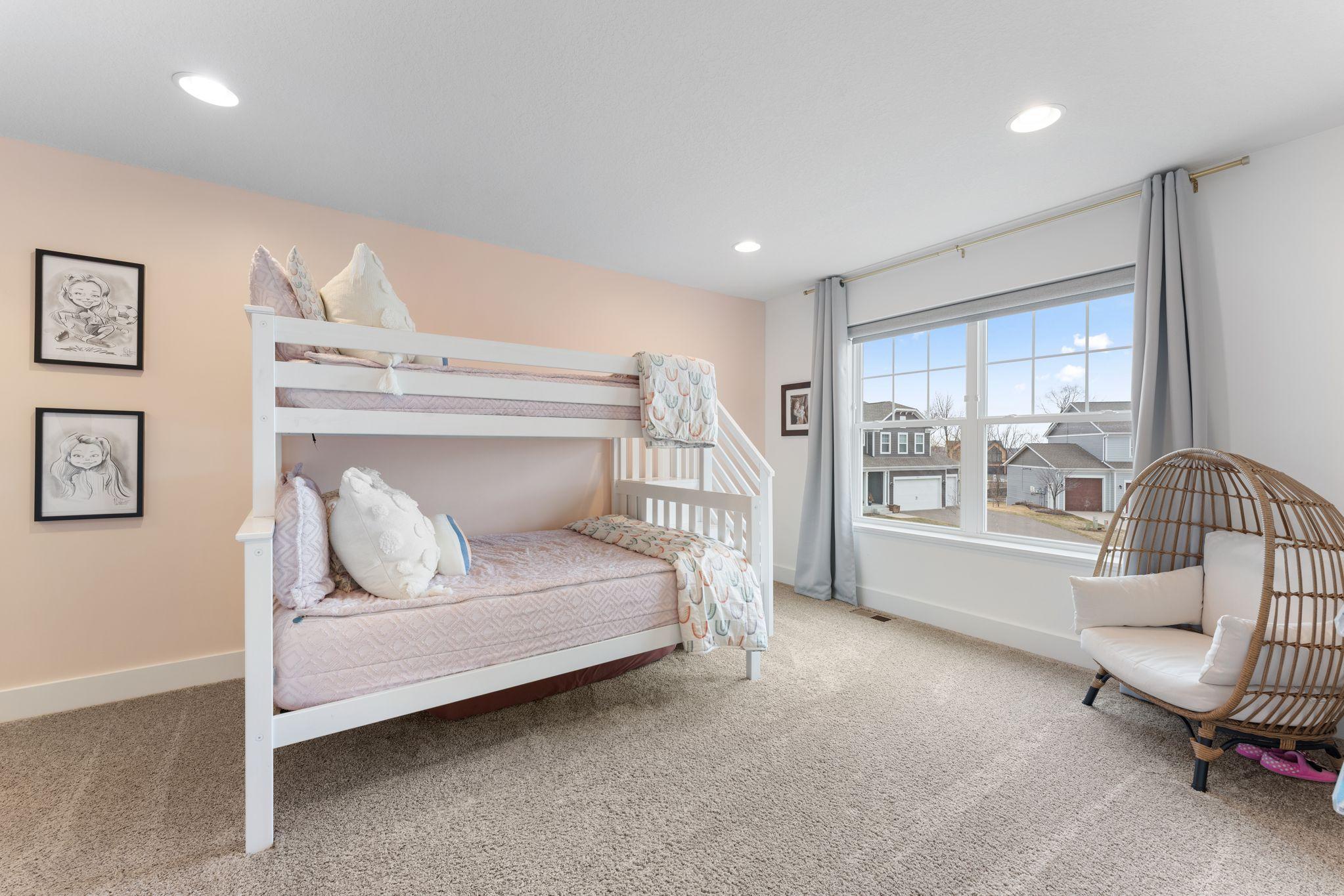 Large bedroom #2 with walk in closet