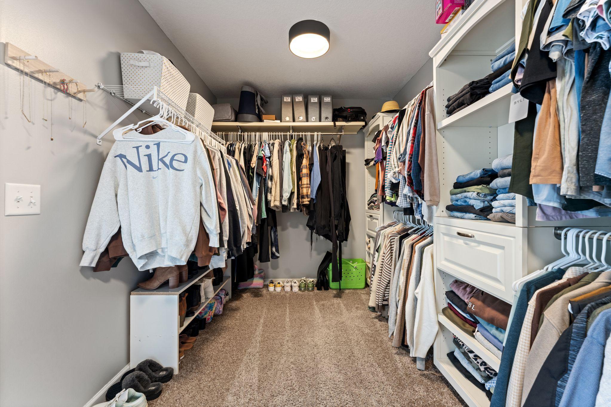 Expansive Owner's Closet