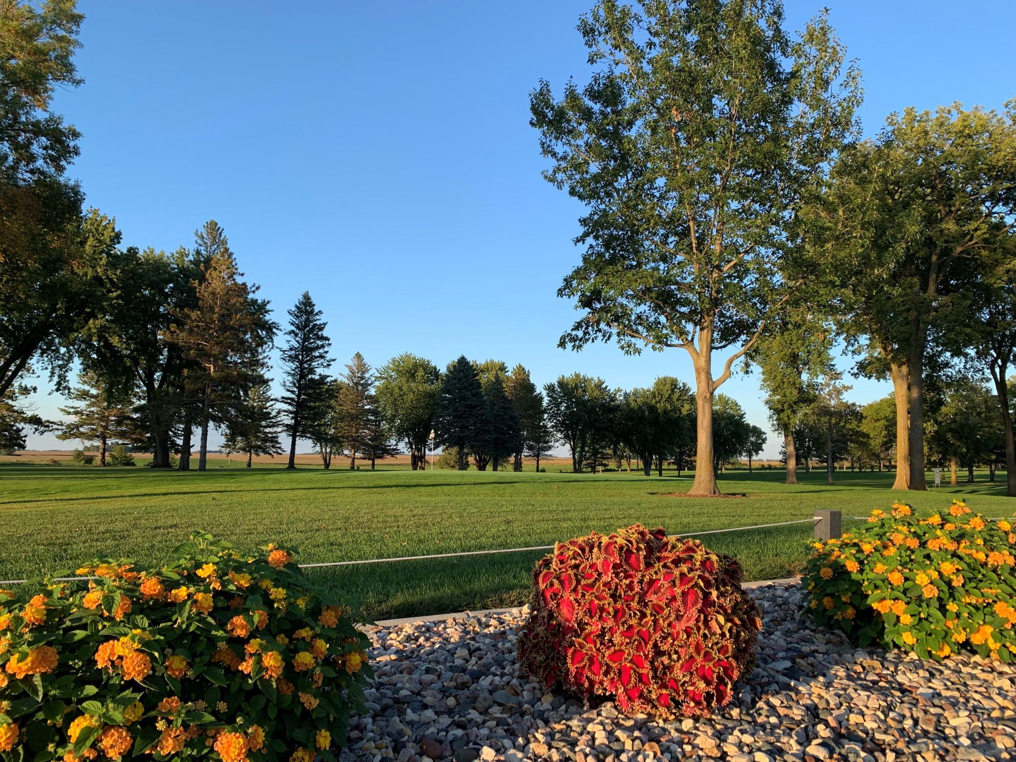 Hole 9 green Sept 2025