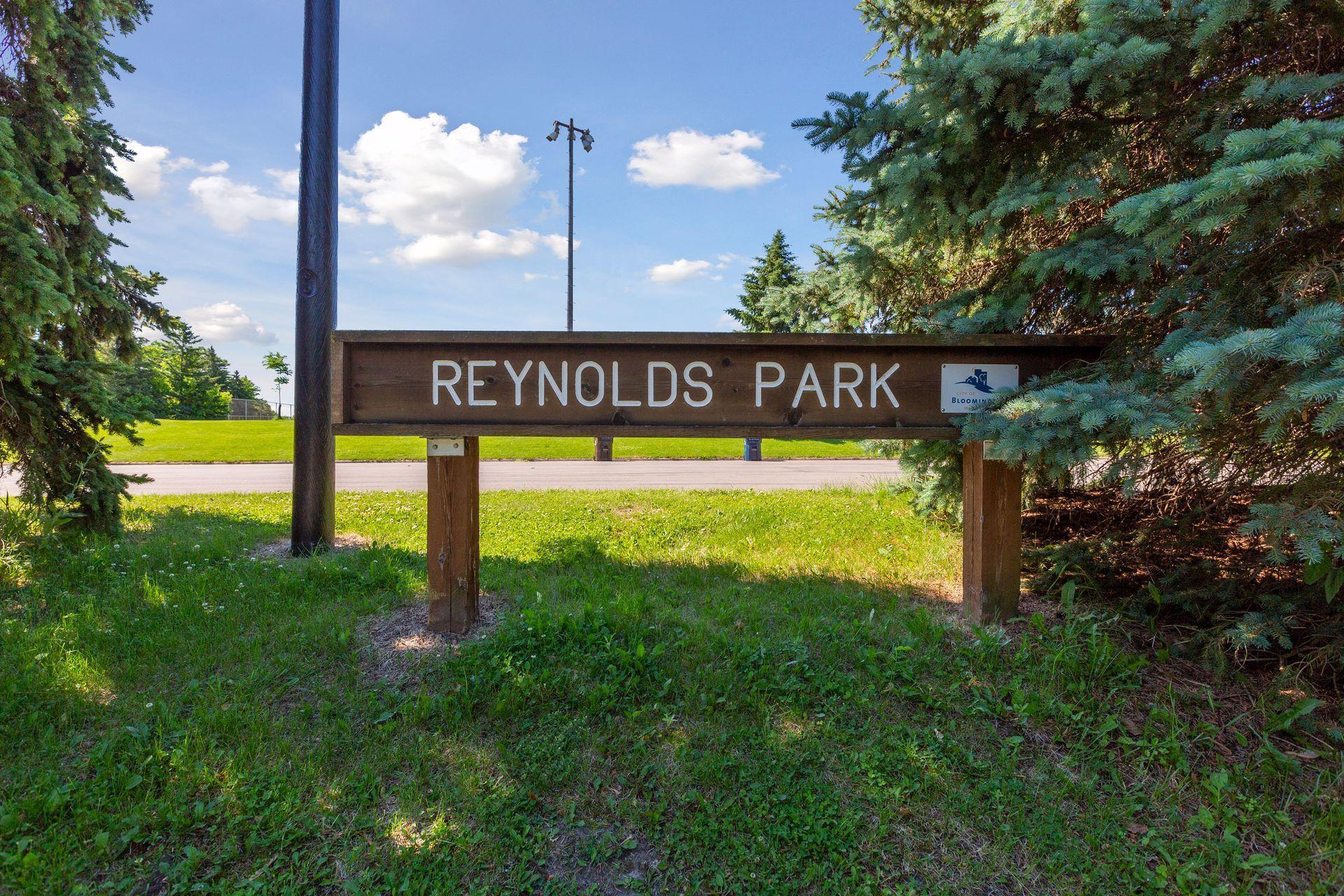 A short walk to Reynolds Park. Amenities include: Basketball, Tennis, & Pickleball Courts; Picnic shelter; Playground; Restrooms (seasonal); Soccer and Softball fields.