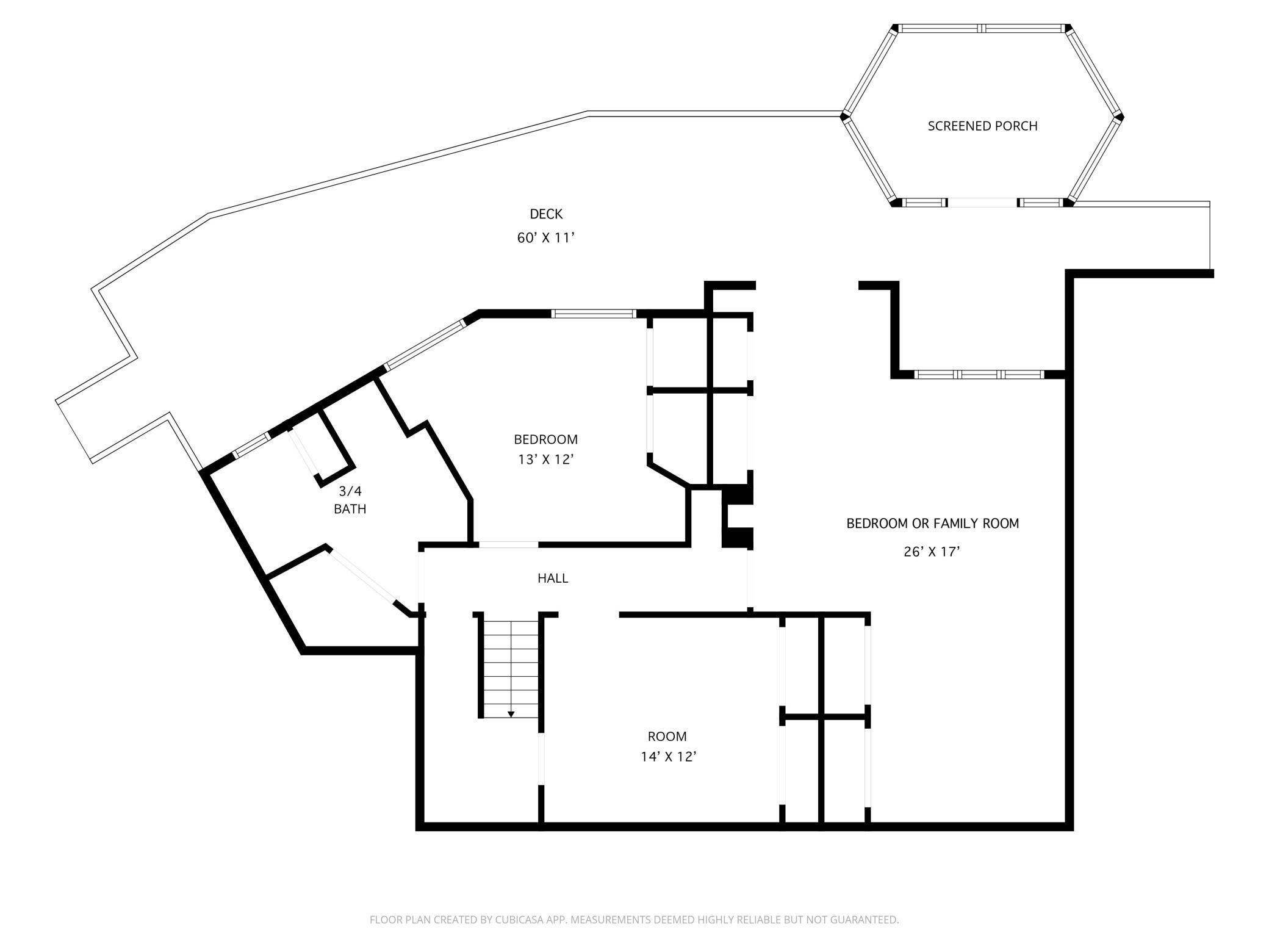 Basement Floorplan 8335 Virginia