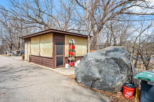 Hilltop setting includes ginormous boulder. A longtime favorite place to climb and play!