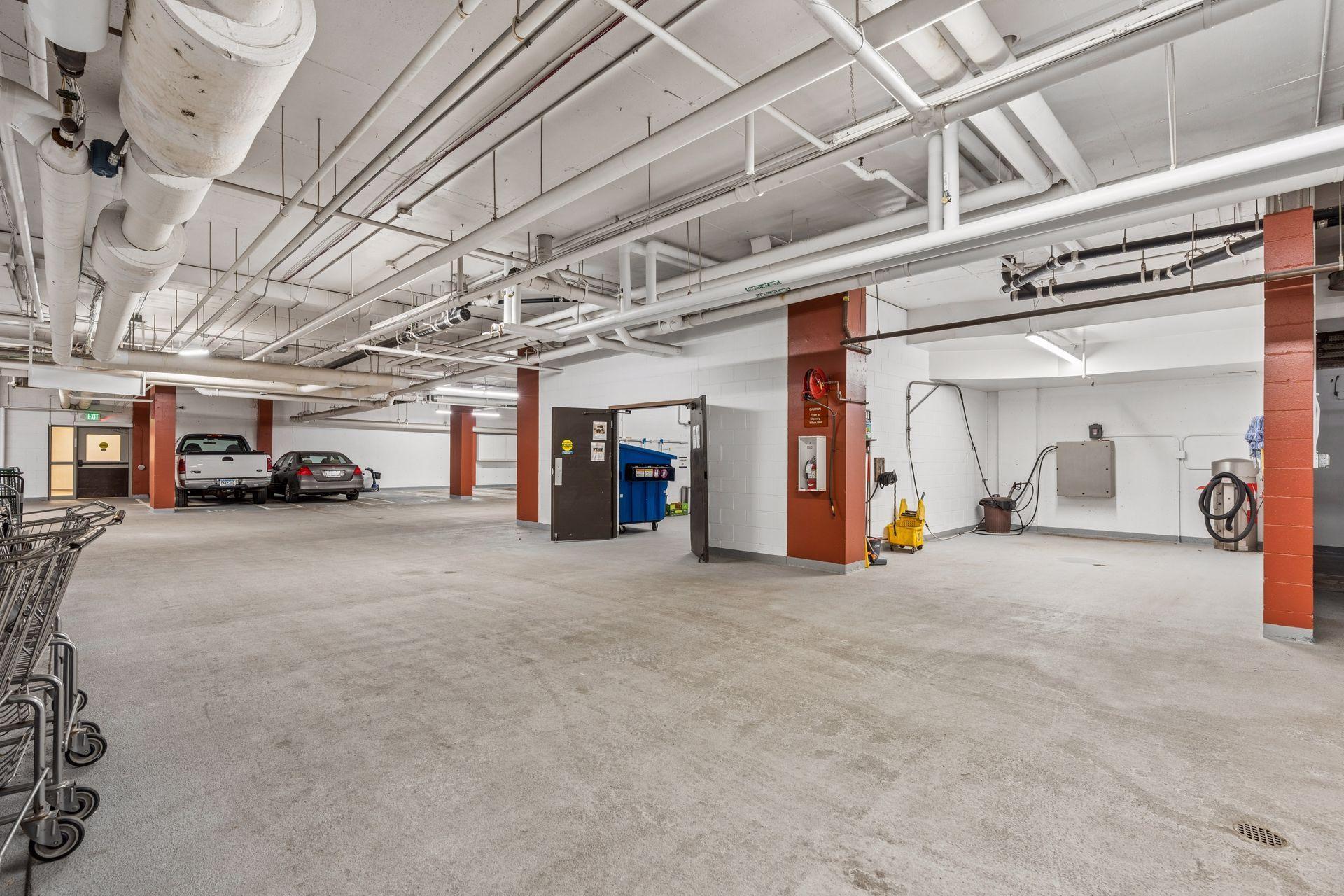 Across from that door is the car wash area and your spot is the empty spot to the right of the car in the photo