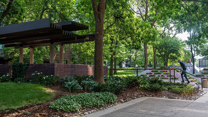 The Loring Greenway is 20 acres in total of protected walking trails with places to sit, relax and take it all in (Photo courtesy of the seller)