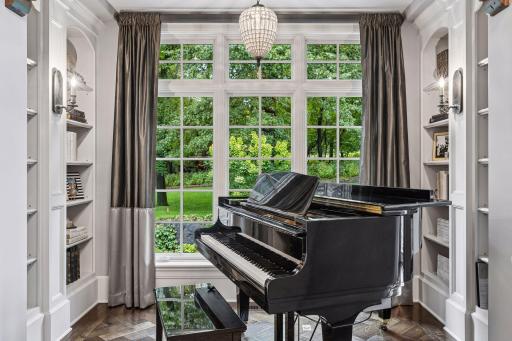 Piano Room off Formal Living Room