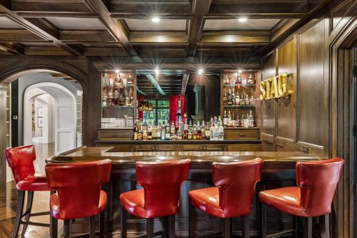 Beautiful Bar for entertaining