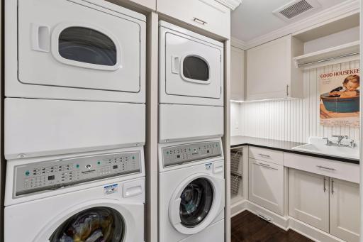 DBL Washer-Dryers in Laundry Room