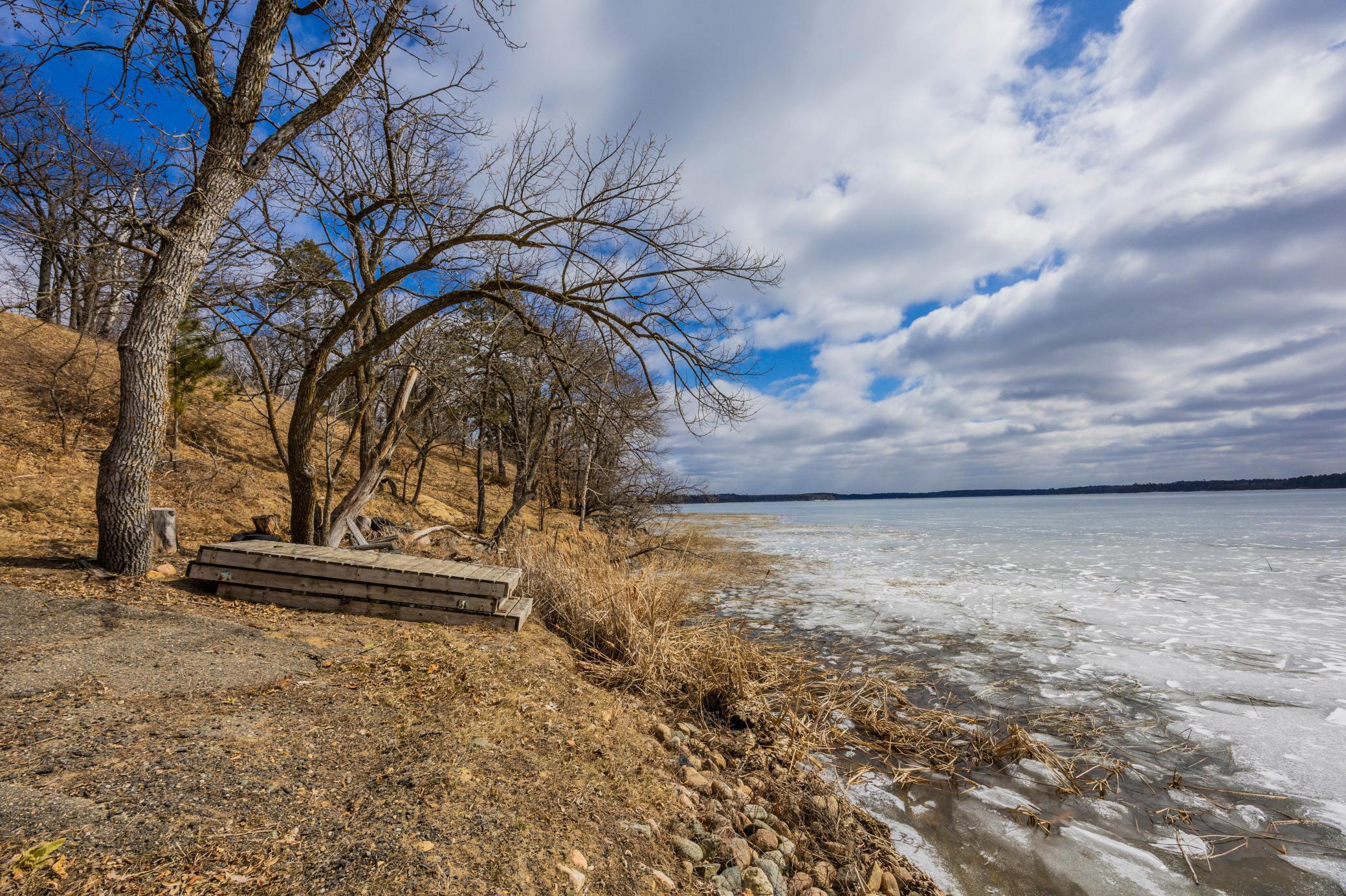 Lake Shore Rocky & sand