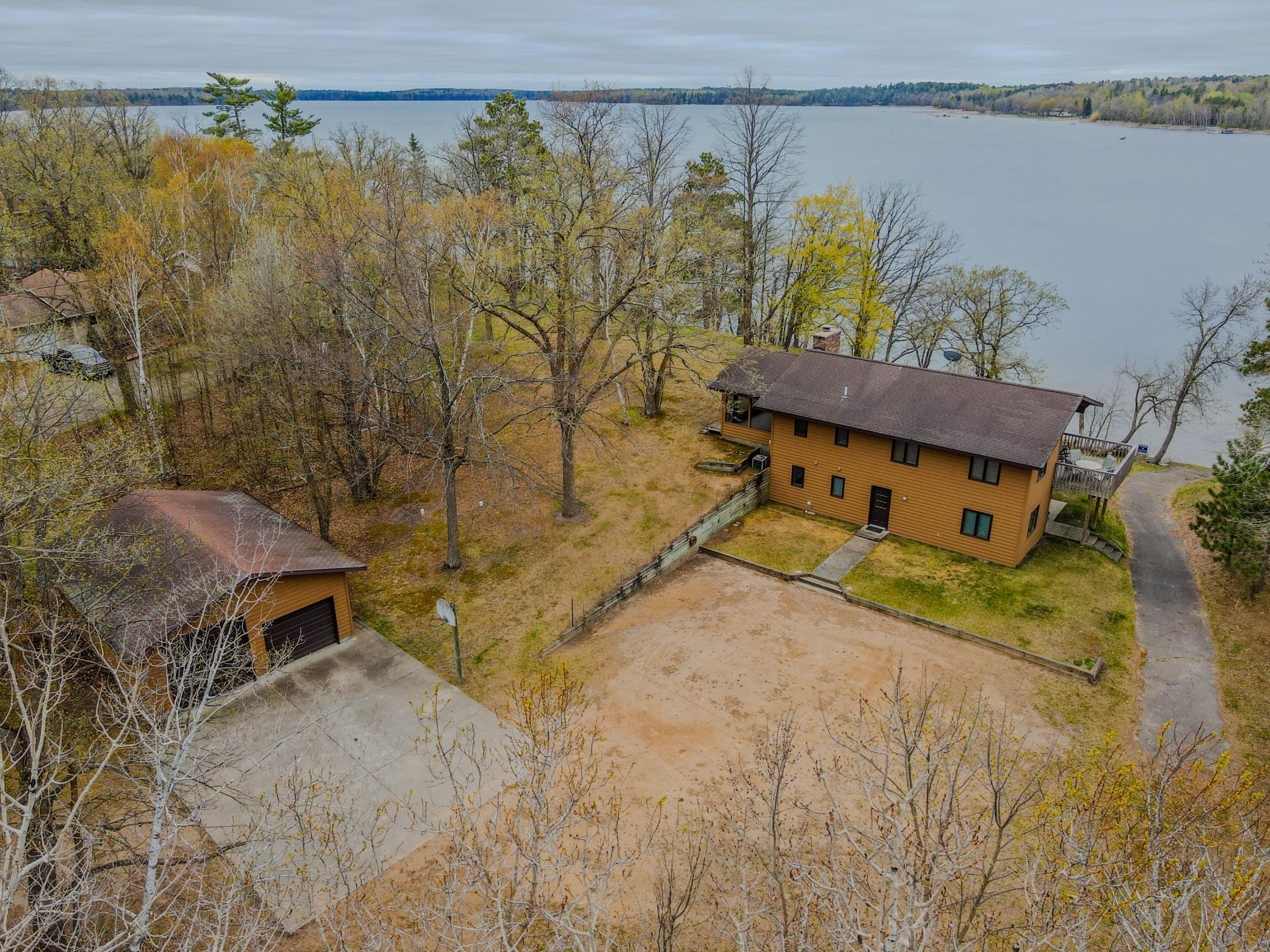 Nearly 300 Feet Of Private Frontage