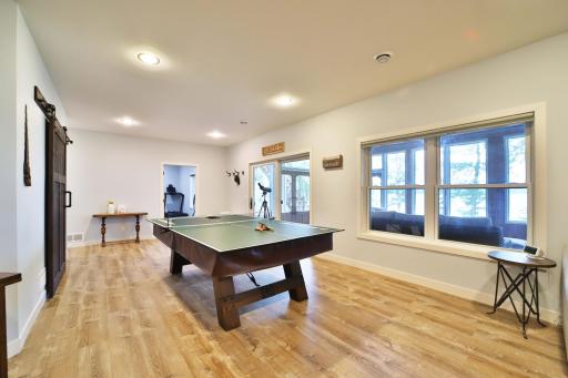 Pool Table with Table Tennis Topper Included