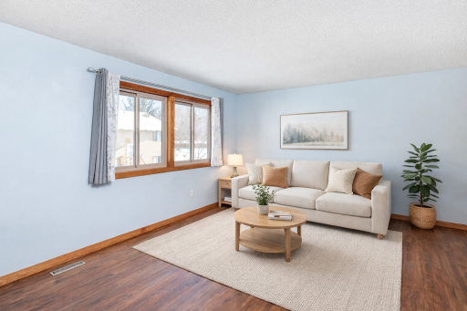 This photo is virtually staged