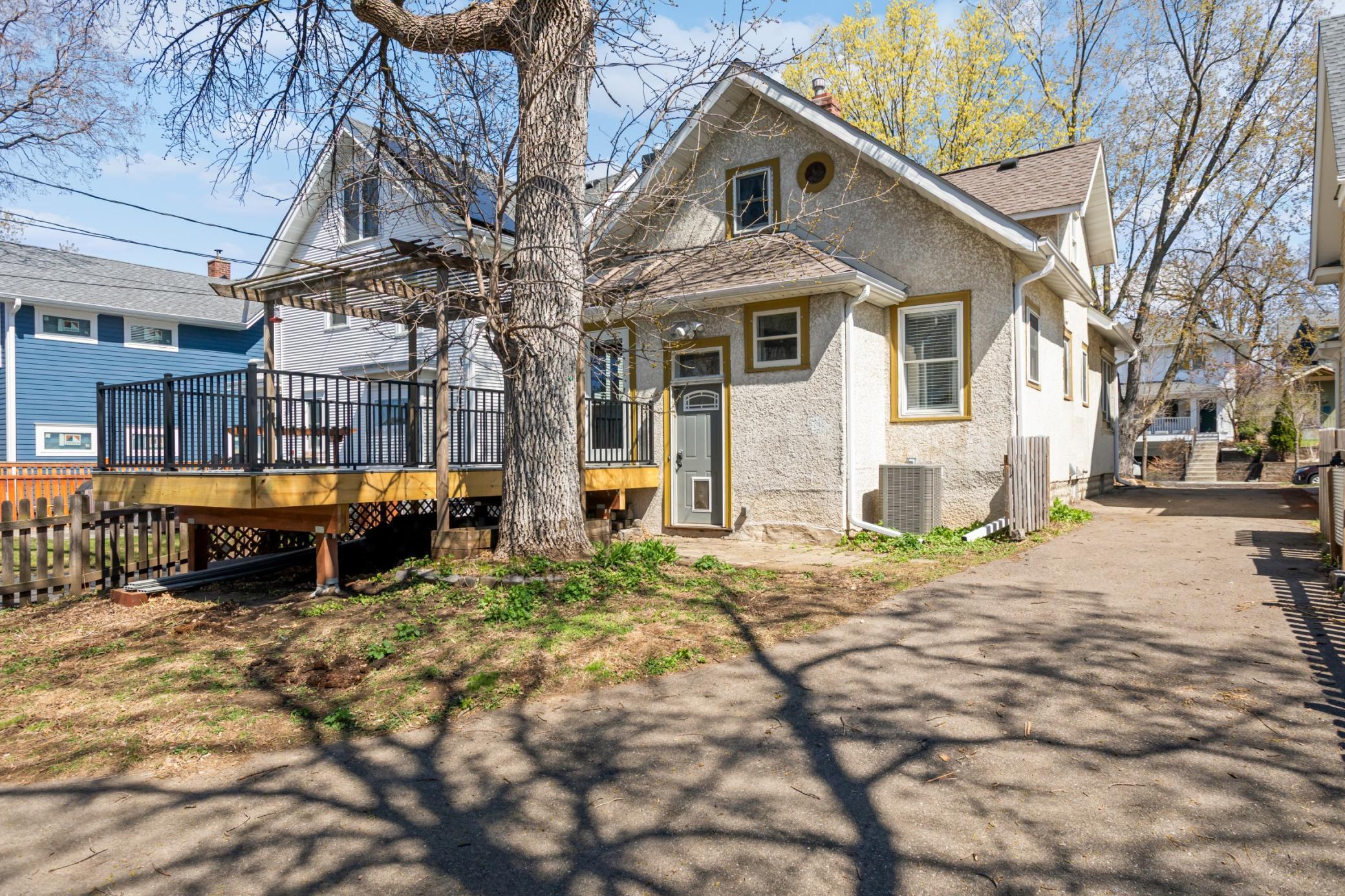 Enjoy afternoons and evenings on your back deck!