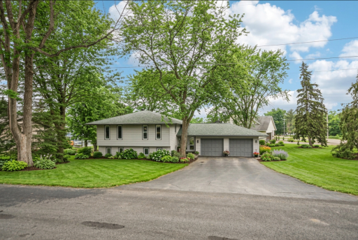 Front Yard and Driveway.