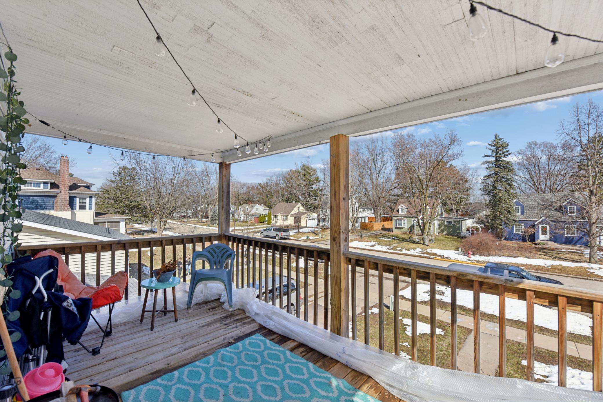 Unit 157- Upper Deck/Porch