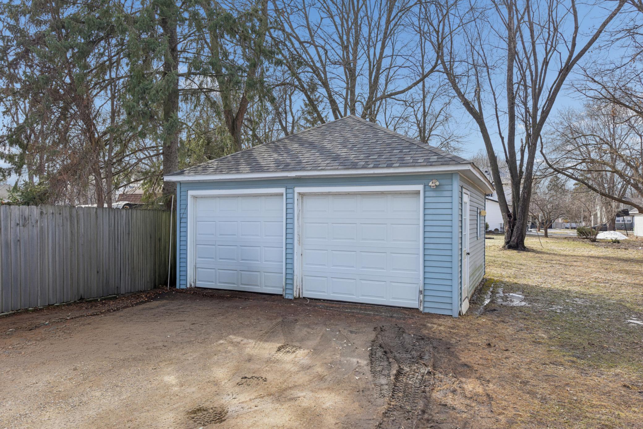 2 car garage