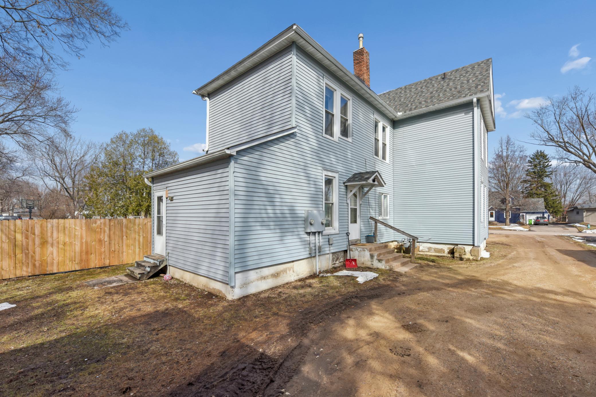 Rear/Side of house