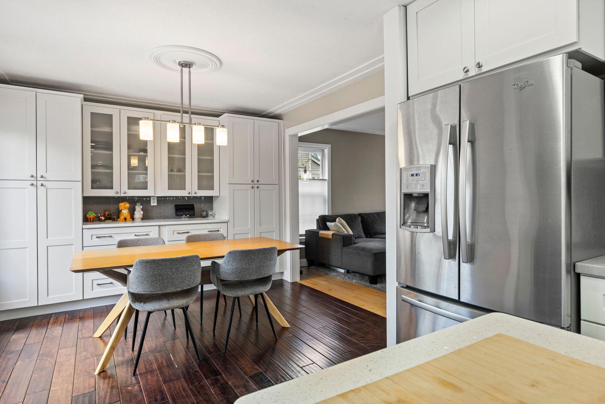 Formal dining area