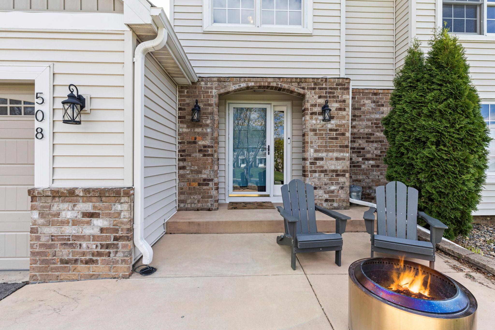 Welcoming entryway