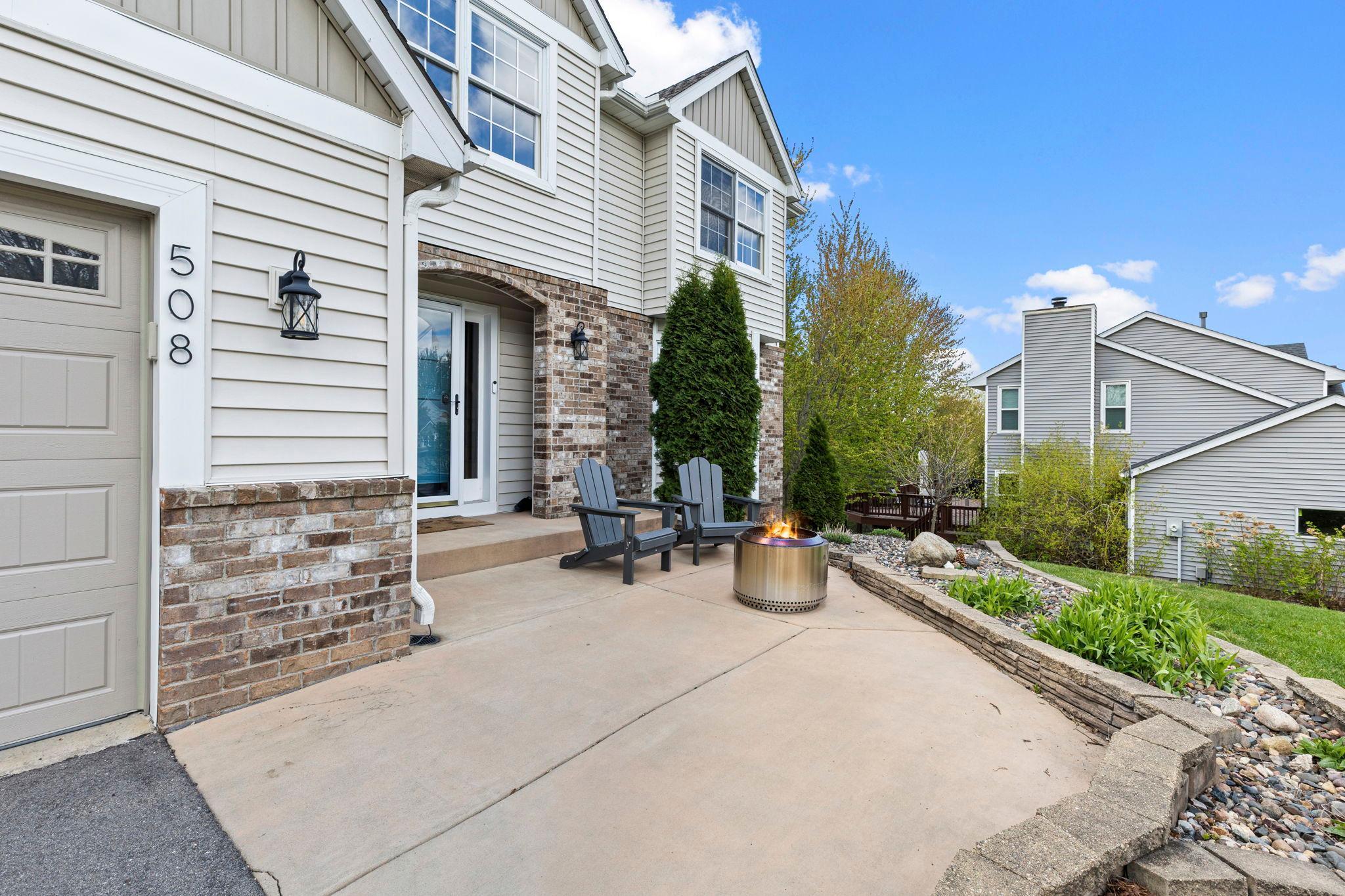 Front patio