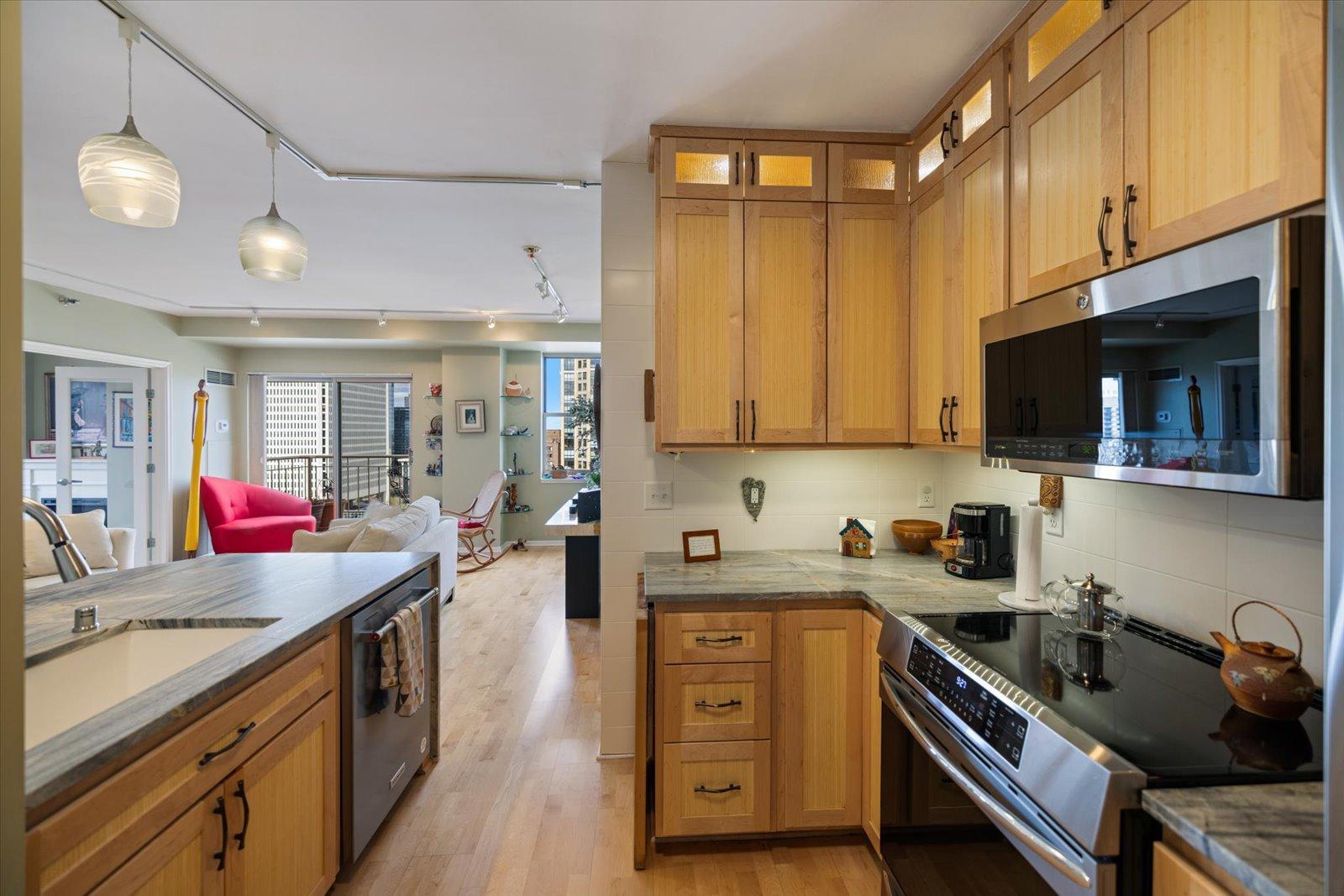 Renovated, Open-Concept Kitchen