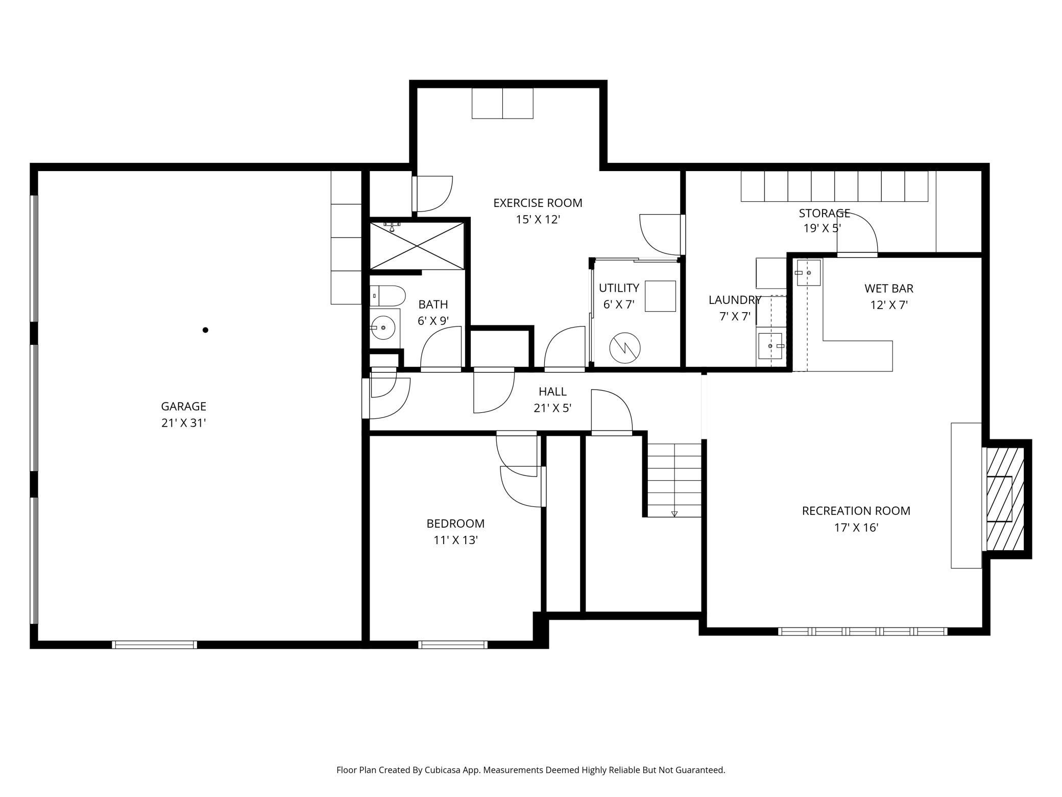 Lower Level - 1,299 finished sq ft