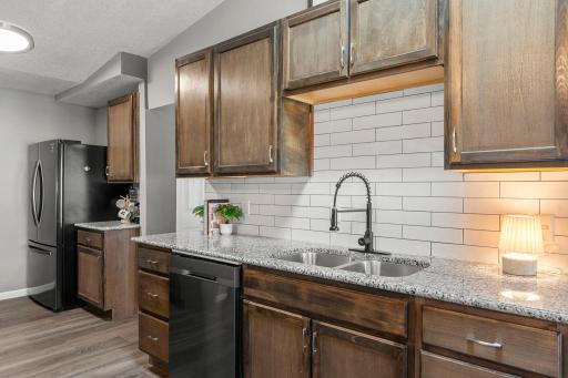 Another look at the stunning kitchen.