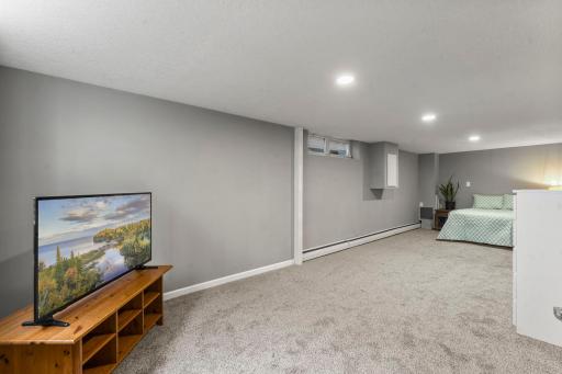 Alternate view of the spacious fourth bedroom.