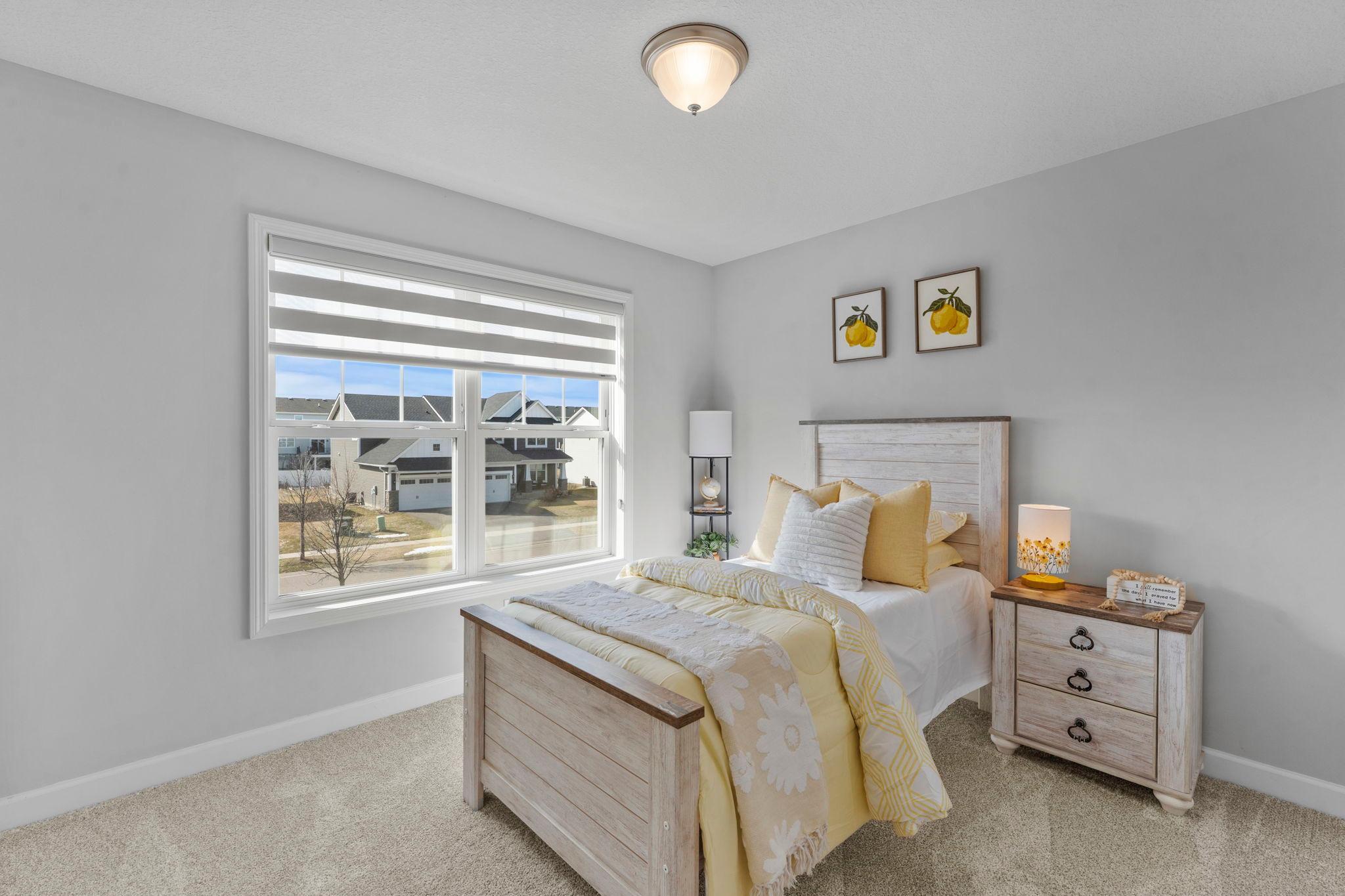 Bedroom four on the upper level.