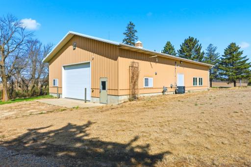 42'x68' Morton building converted into a high-end office with multiple offices, a conference room, advanced technology