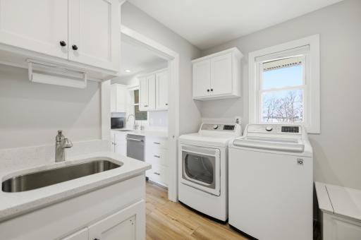 Main level laundry
