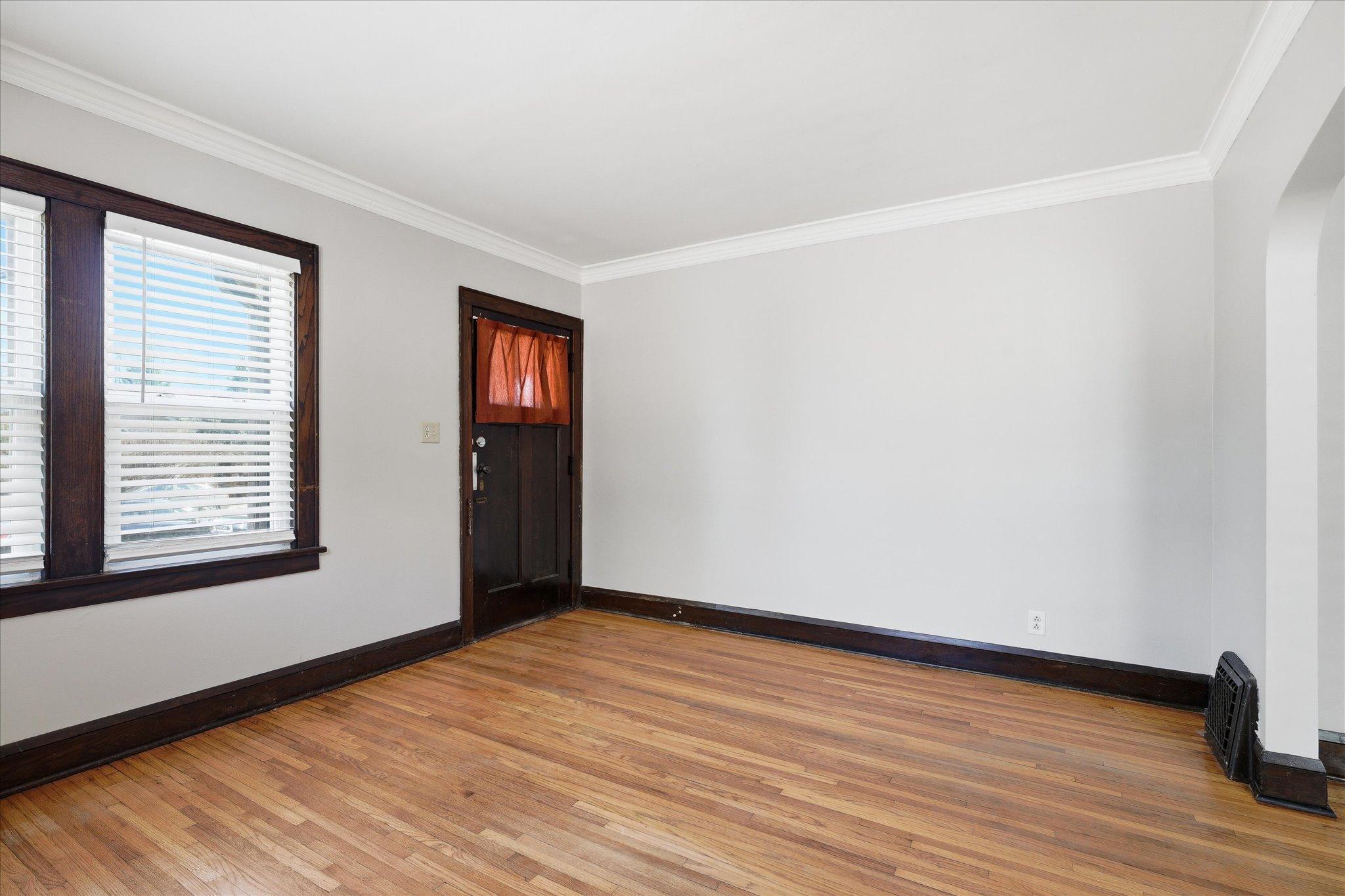 Unit one living room.