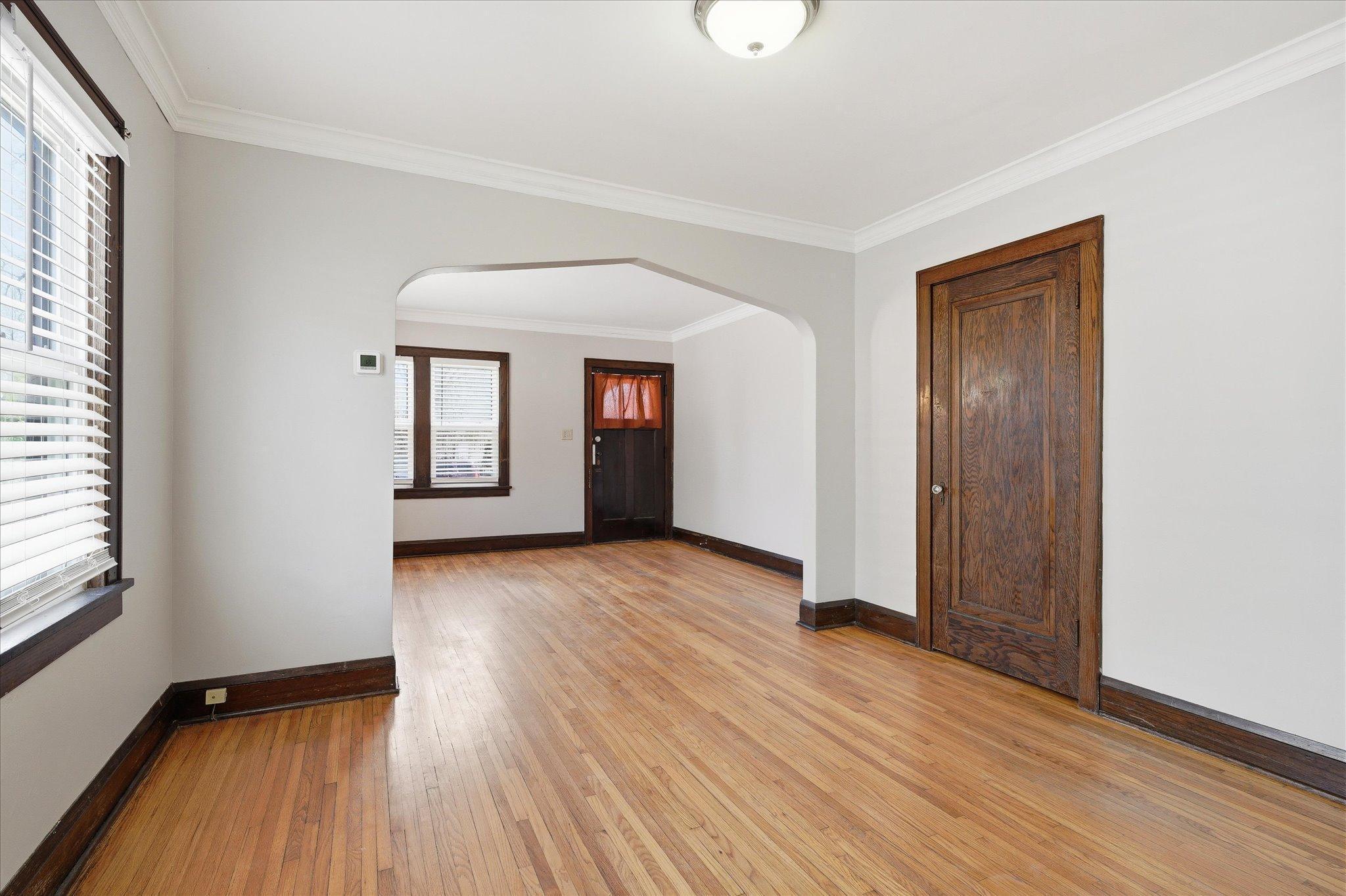 Unit one dining to living room 2.