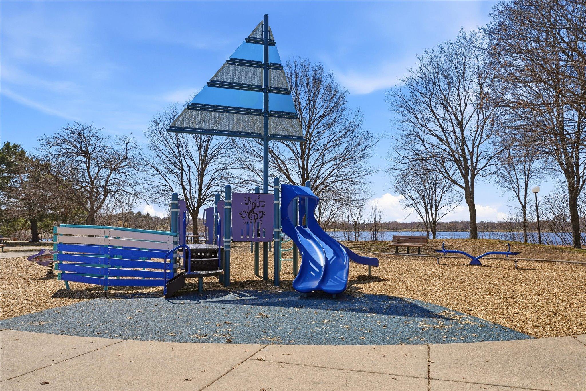 Hiawatha Park playground view 2.
