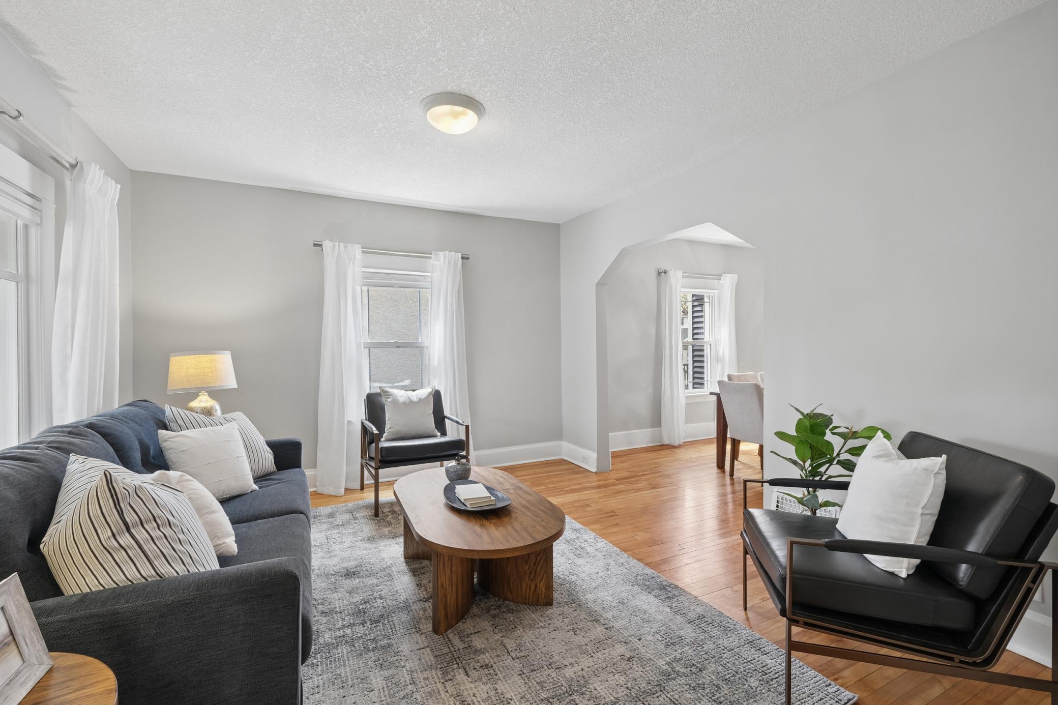 Tall ceiling throughout the home