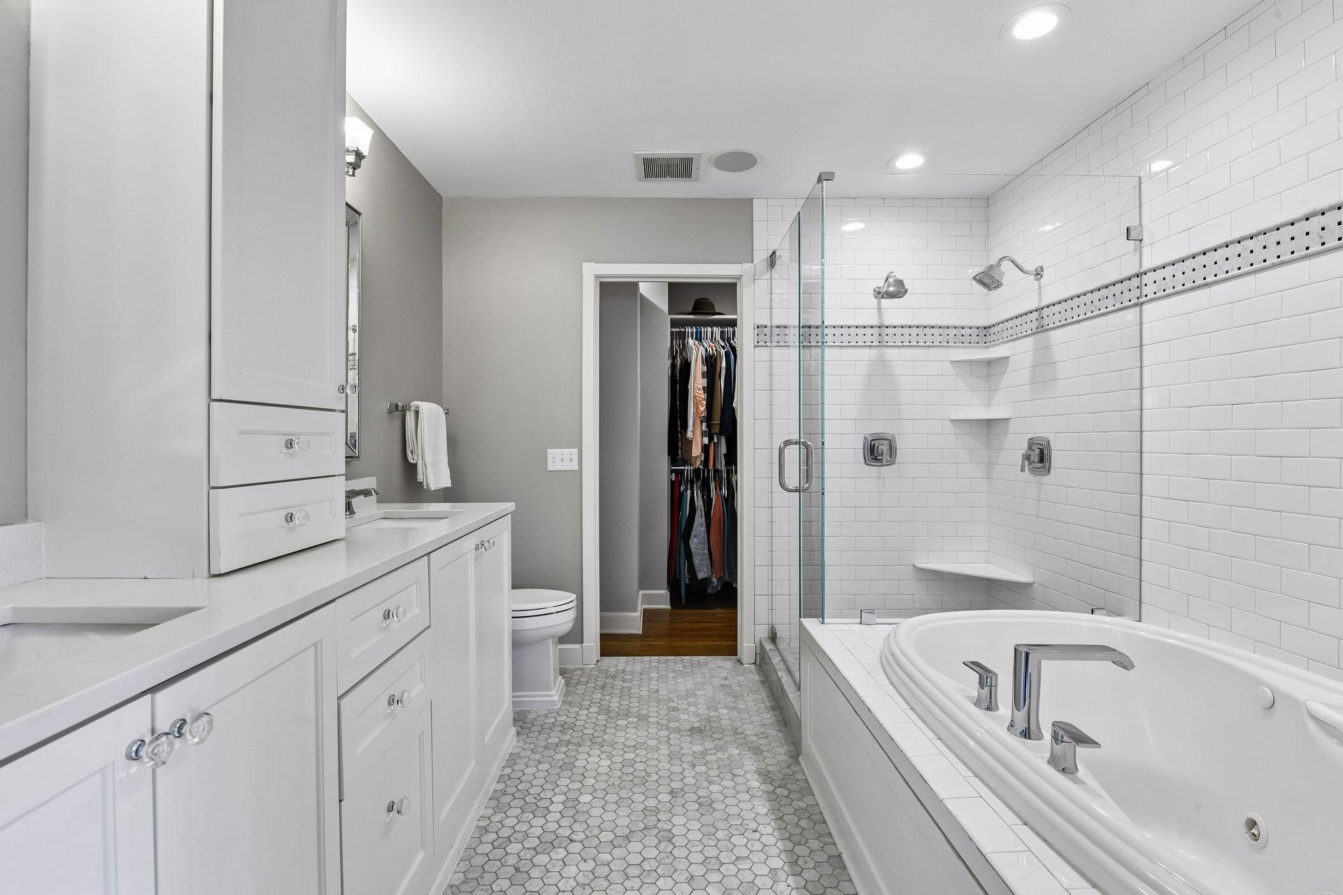 Updated primary bath