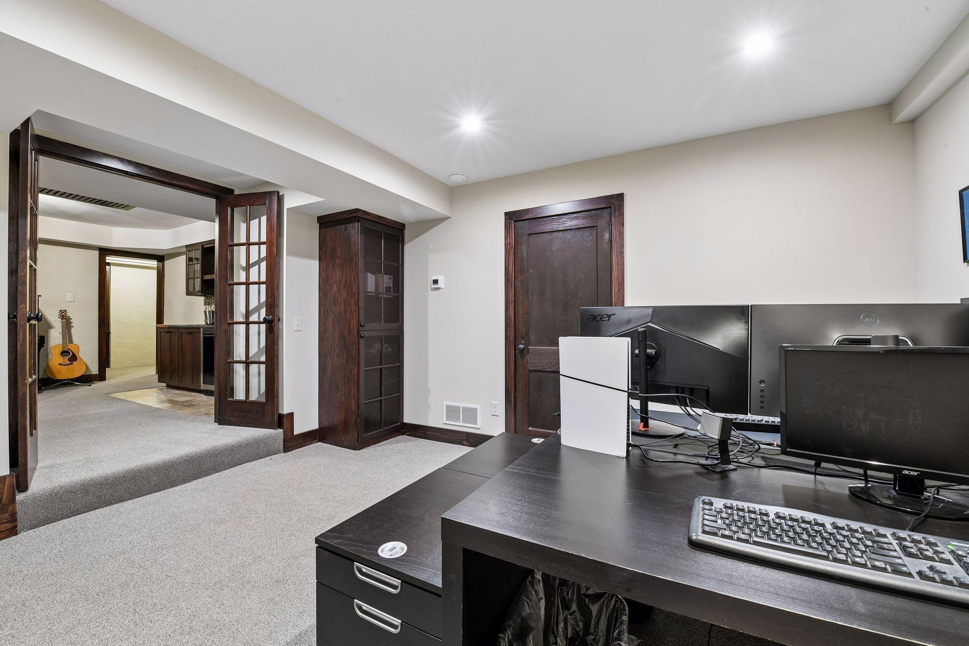 Office leads to huge storage area