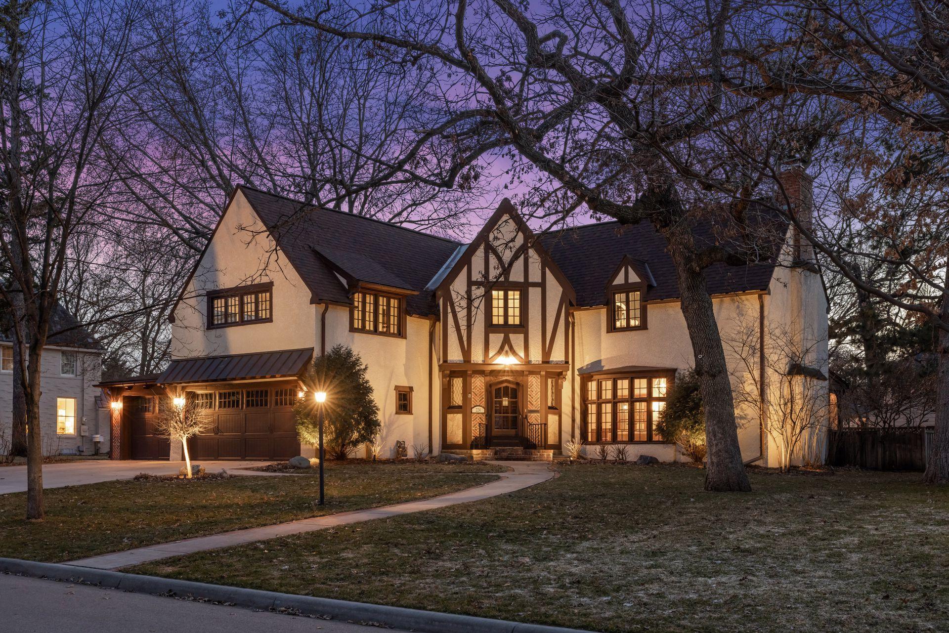 A rare 1922 Tudor in Interlachen Park.
