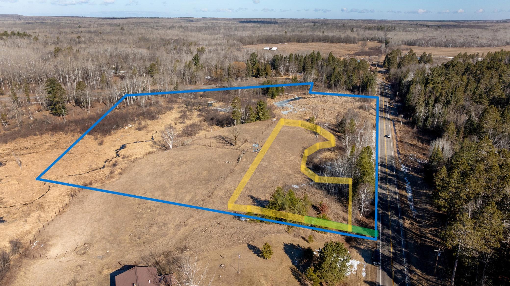 Approximate Property Lines and Building Envelope from Survey