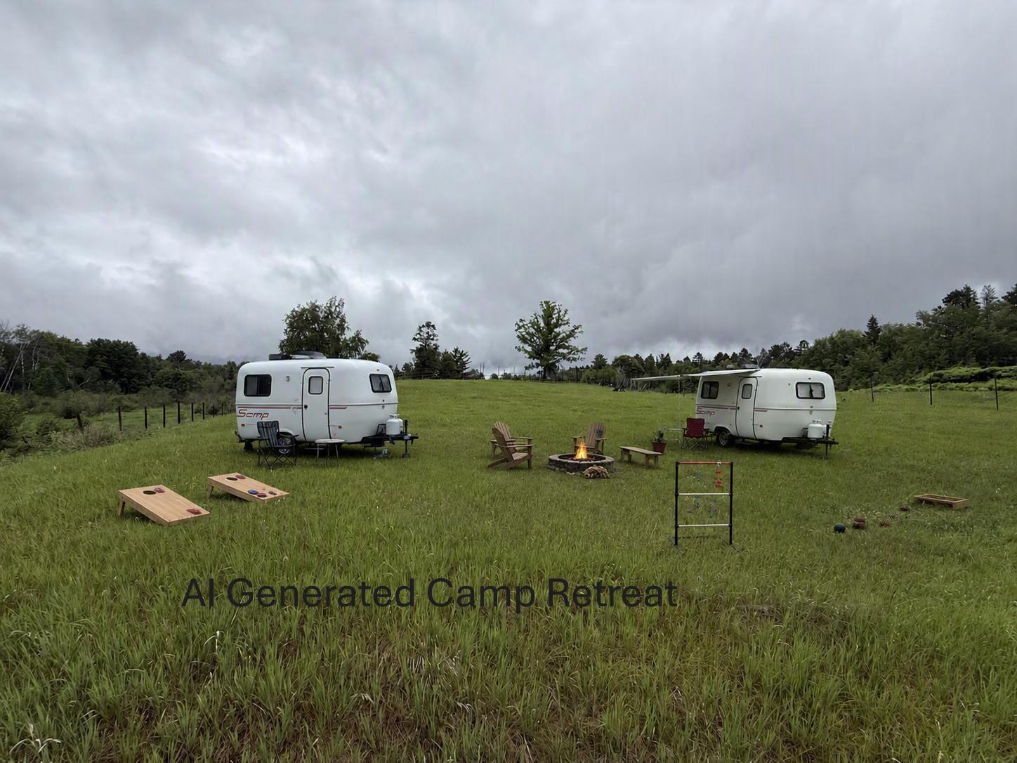 AI Generated Camp Retreat