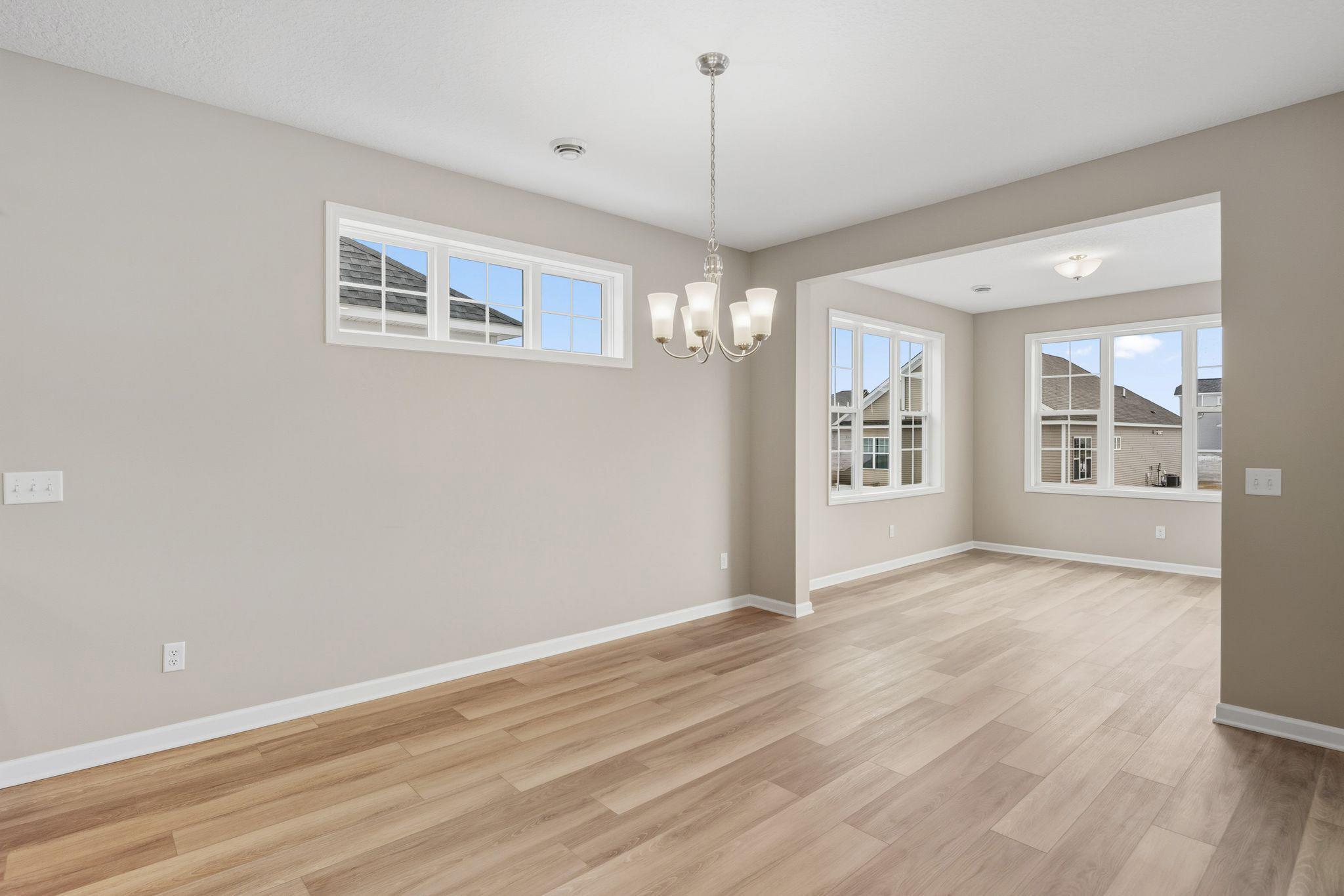Informal dining room - actual