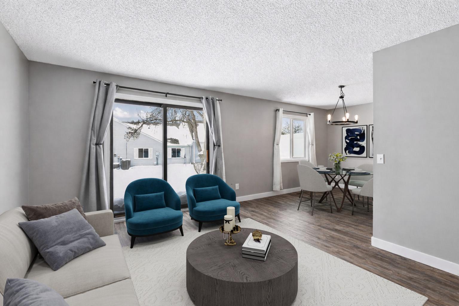 Tons of natural light!