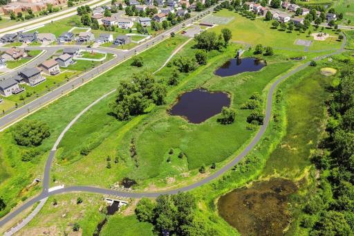 New trail system with boardwalks