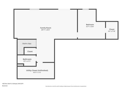 Lower level floorplan